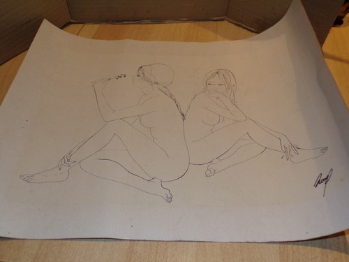 Tablea femmes dos - à, (