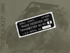LABEL  plaque plaquette radio