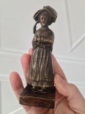 Belle sculpture femme bretonne - sculpture,