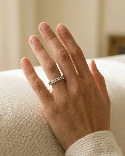 Bague éternité serti canal - Éternité,