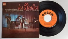 BEATLES EP SOE 3746 ODEON TBE languette