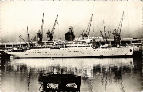 Cpa paquebot colombie cie - cpa,