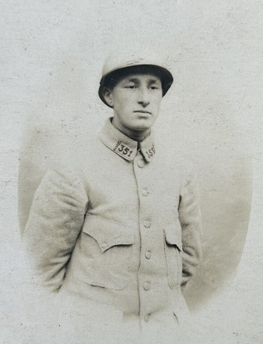 Photo poilu 351 regiment - photo,