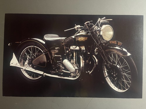 1937 rudge spéciale moto - spéciale,