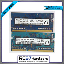Mémoire PC Portable DDR3 Hynix 4Gb PC3-12800/1600/CL11(2x2Go - HMT425S6AFR6A-PB)