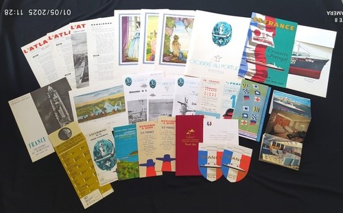 Lot documents concernant - documents,