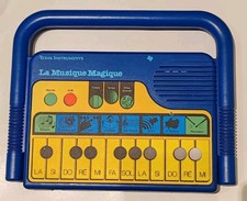 vintage Jeu Électronique La Musique Magique 1986 Texas Instruments