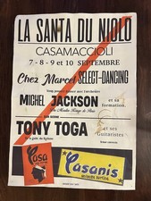 Affiche Ancienne SANTA NIOLU -