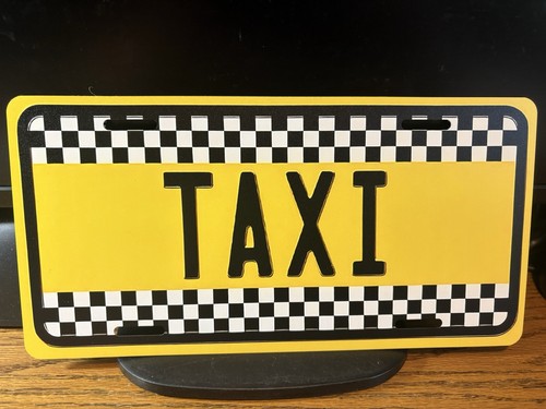 Original taxi vanity license - taxi,