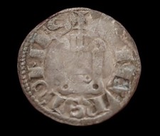 AUVERGNE - COMTÉ DE RIOM - ALPHONSE DE FRANCE Denier