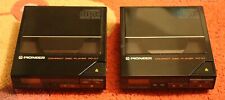 Set of two Vintage Portable CD Player Pioneer PD-C7, Year 1985, Collector Items