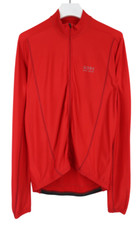 Sweat À Capuche GORE Pour Homme LARGE Sport Zip Complet Poches Rouge