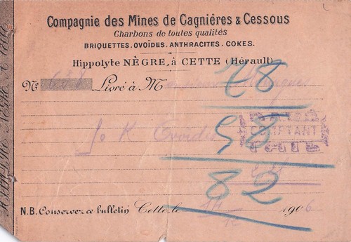 Gard mines negre hippolyte - mines,