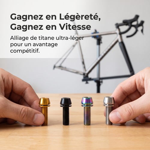 Vis vélo titane - vélo, pour