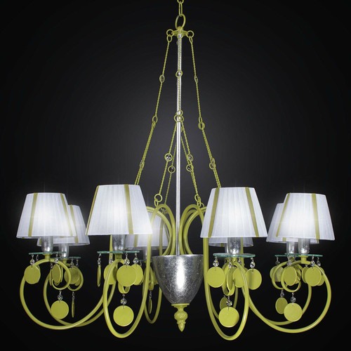 Lustre moderne fer forgé - fer,
