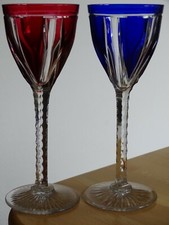 SAINT LOUIS 2 ANCIENS VERRES A