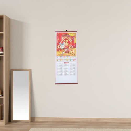 Calendrier mural année - année, du