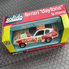 Solido Ferrari Daytona Le Mans  1/43e Boîte d'origine Collection Automobile
