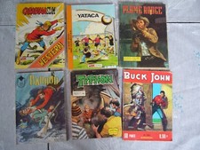 Revues BD -  BAROUD - Carabina Slim - YATACA - Plume Rouge - TYPHON - Buck John