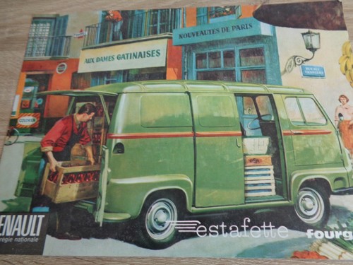 Catalogue renault estafette - catalogue,