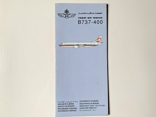 Royal air maroc b737 - air, b737-400