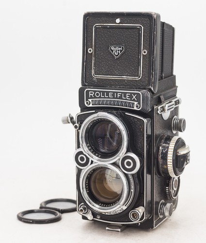 Rollei rolleiflex with - rollei,