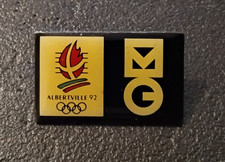 Pin’s Sport Jeux Olympiques Albertville 92 Merlin Gerin Groupe Schneider (C7)