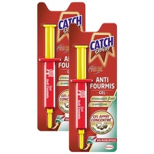 [2082574-2] CATCH Lot de 2 Seringues 10 g Gel Anti-Fourmis