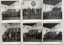 6 Photographies. Publicité Essence AZUR . Personnes Posent Photo. BLANC DEMILLY