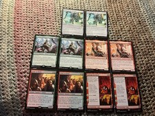 Lot Cartes Magic Spiderman 80 Cartes Vert Rouge Gros Sort VF Mint 10 Rares