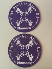 RARE LOT 2 FEUTRINES PLATINE DISQUE LP NUMARK ANOTHER ALIEN IN DJ TECHNOLOGY