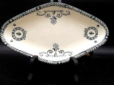 SALINS- BEAU RAVIER DU SERVICE CAMBACERES-DECOR A LA MOUCHE-TERRE DE FER