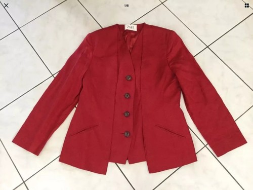 Veste zapa taille - 42, rouge
