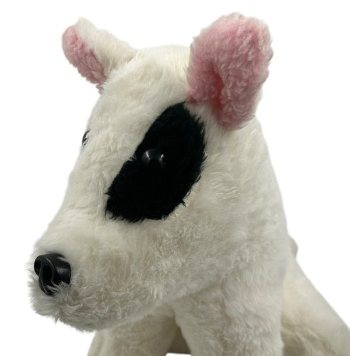Bull terrier vintage 80s plush - bull,