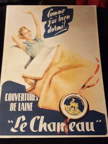 Ancienne plaque carton - ancienne,