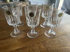 6 verres à vin rouge en