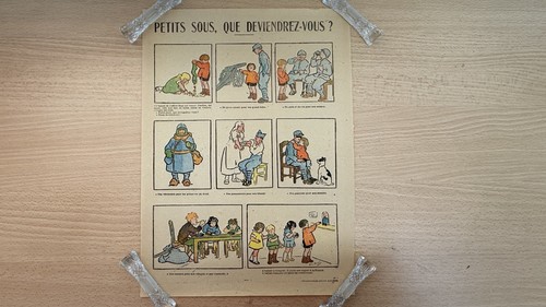 Affiche ww1 petits sous que - affiche,