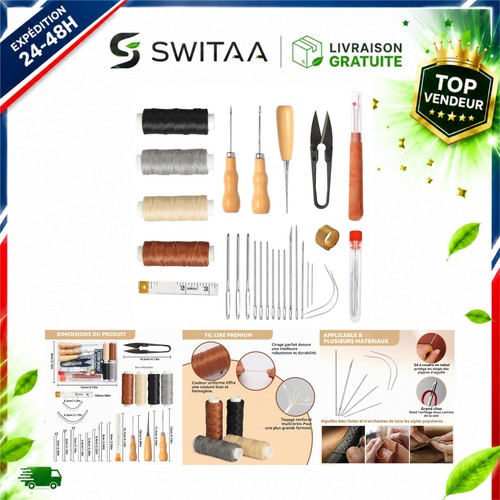 Kit couture cuir pièces - couture,