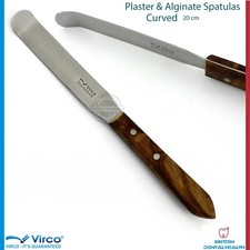 Dentaire Laboratoire Plâtre Et Alginate Spatule Courbé Rigide 20cm Mixage