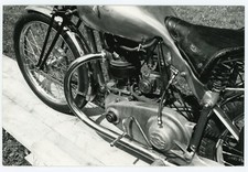 PHOTO photographie, moto ancienne motocyclette motorbike motobécane moteur