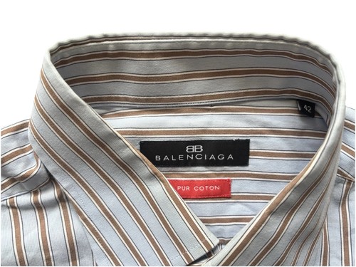 Chemise rayures balenciaga - chemise,