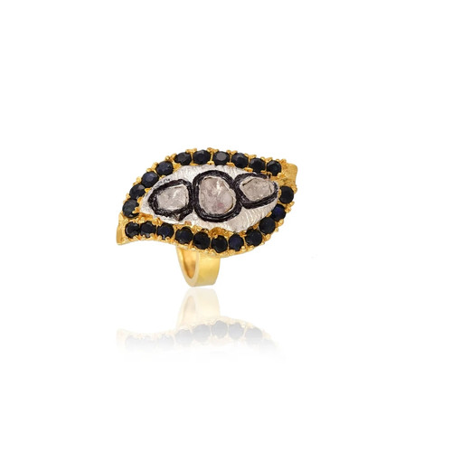 Bague saphir style victorien - bague,