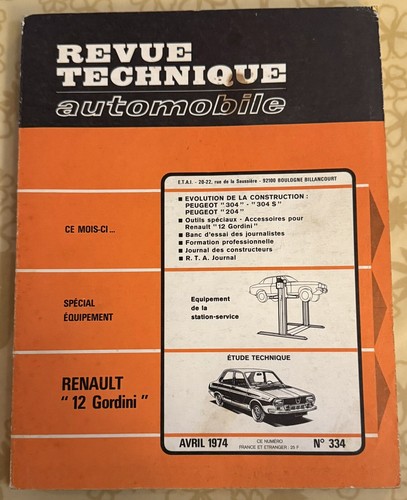 Revue technique automobile - revue,