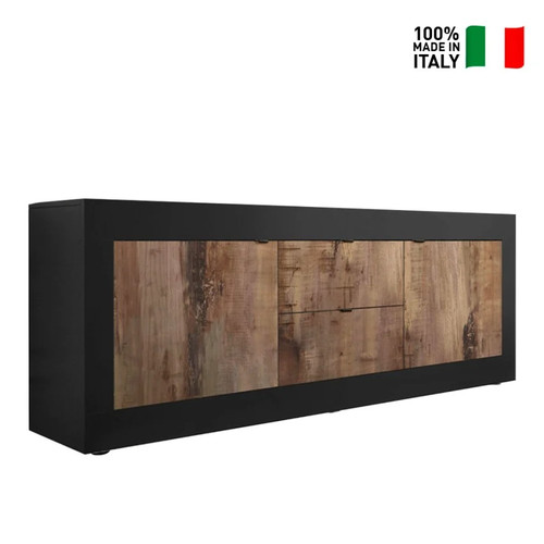 Meuble industriel 210cm - tv, 2