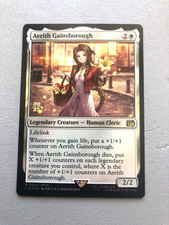 Mtg Carte Magic Final Fantasy FFVII Aerith Gainsborough Release Promo FOIL NM