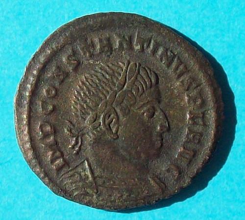 Pièce romaine nummus - piÈce,