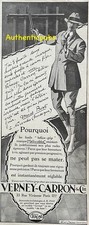 PUBLICITE VERNEY CARRON FUSIL