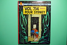 BD TINTIN , VOL 714 POUR SYDNEY , B37 , 1968