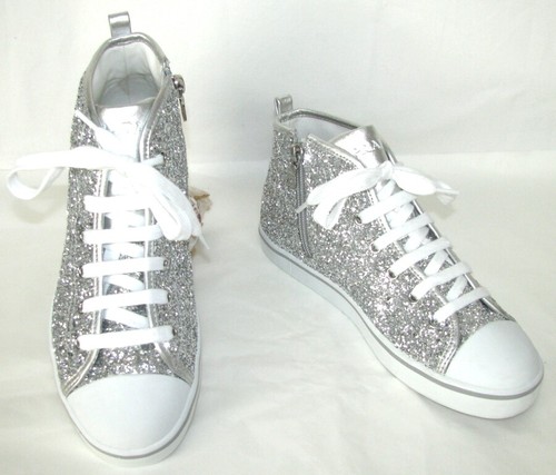 Prada sneakers basket glitter - sneakers,