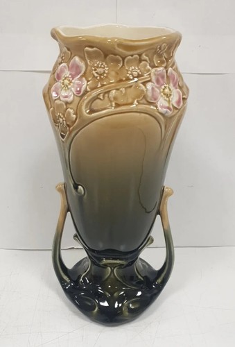 Ancien vase barbotine - vase, gustave